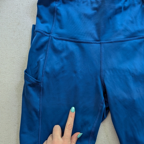 Lululemon Fast and Free Leggings 7/8 length (size 8) *SEE DESCRIPTION* - Picture 3 of 7